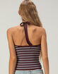 RSQ Womens Stripe Sweater Halter Top image number 4