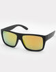 Reflective Plastic Square Sunglasses image number 1