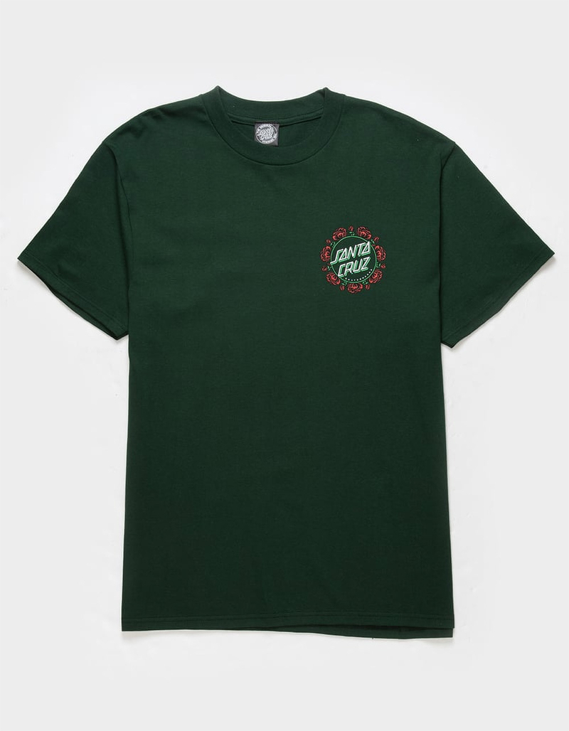 SANTA CRUZ Ring Rose Dot Boys Tee image number 1