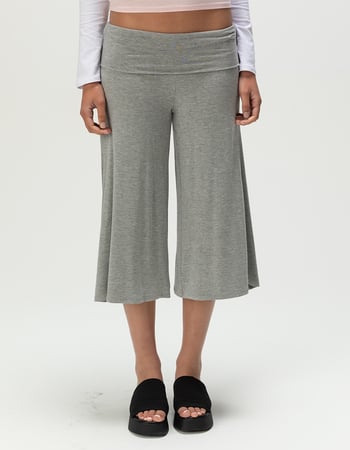 FULL TILT Womens Low Rise Gaucho Pants Alternative Image