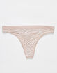 LOVE LIBBY Zebra Thong image number 1