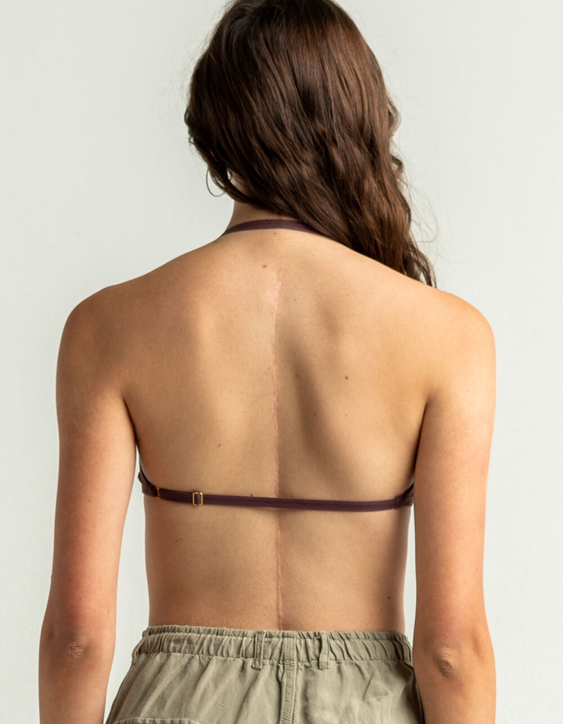 FULL TILT Lace Halter Bralette image number 2