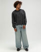 RSQ Mens Long Sleeve Boxy Tee image number 7
