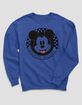 DISNEY Mickey Mouse Checkered Unisex Crewneck Sweatshirt image number 1