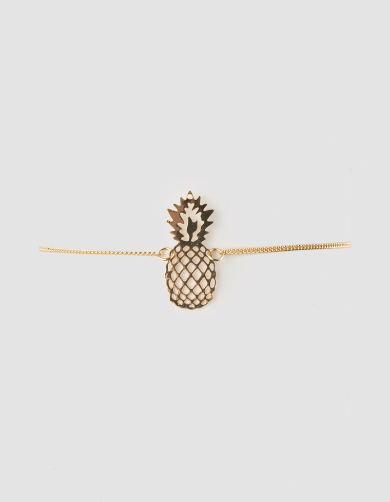 FULL TILT Pineapple Slider Bracelet image number 0