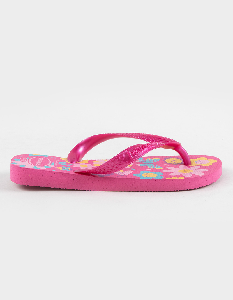 HAVAIANAS Flores Girls Flip Flops image number 1