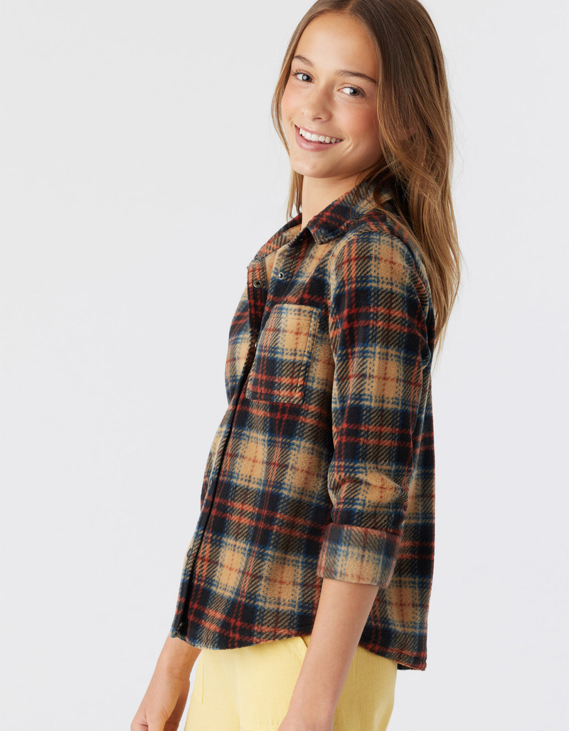 O'NEILL Bristol Plaid Superfleece Girls Top image number 2