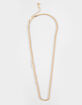 RSQ Mens 2.5mm Rope Chain Necklace image number 1
