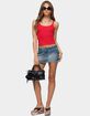 EDIKTED Basic Babe Tank Top image number 5