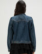 LEVI'S Bling Womens Original Trucker Jacket - Show On The Road image number 5