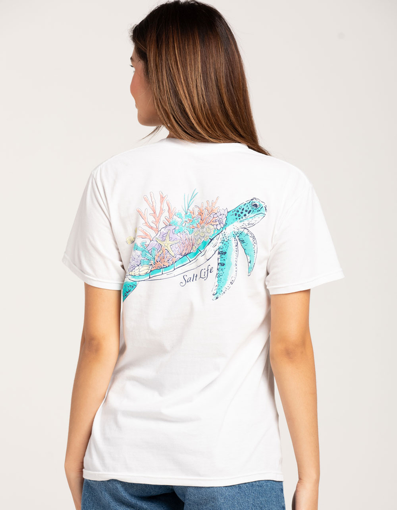SALT LIFE Turtle Flow Womens Tee image number 0