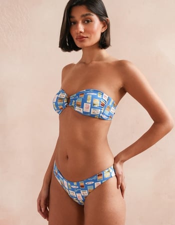 DIPPIN' DAISY'S Lotus Bandeau Bikini Top Alternative Image