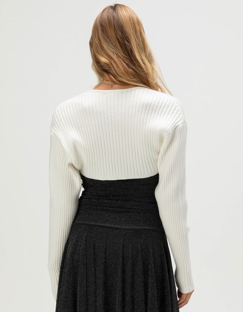 RSQ Womens Long Sleeve Shrug image number 4