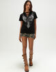 AFFLICTION Middleham Canyon Womens Lace Up Top image number 4
