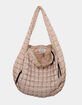 KATYDID Oversized Quilted Hobo Tote Bag image number 2