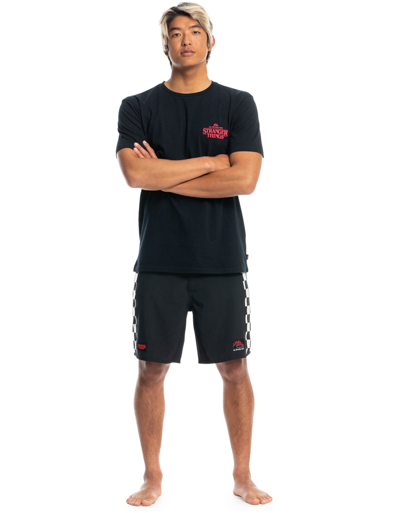 QUIKSILVER x Stranger Things Hellbiscus Mens Tee image number 5