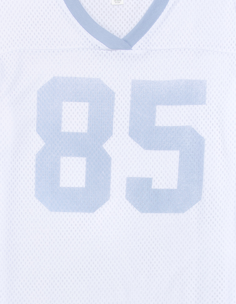 FULL TILT 85 Stripe Girls Mesh Tee image number 1