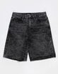 RSQ Mens Baggy Embroidered Jorts image number 3