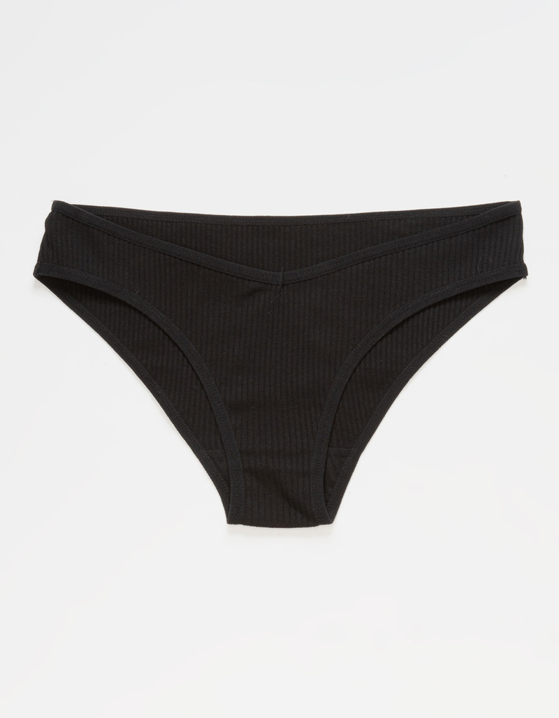 FULL TILT Rib V Bikini Panties image number 0