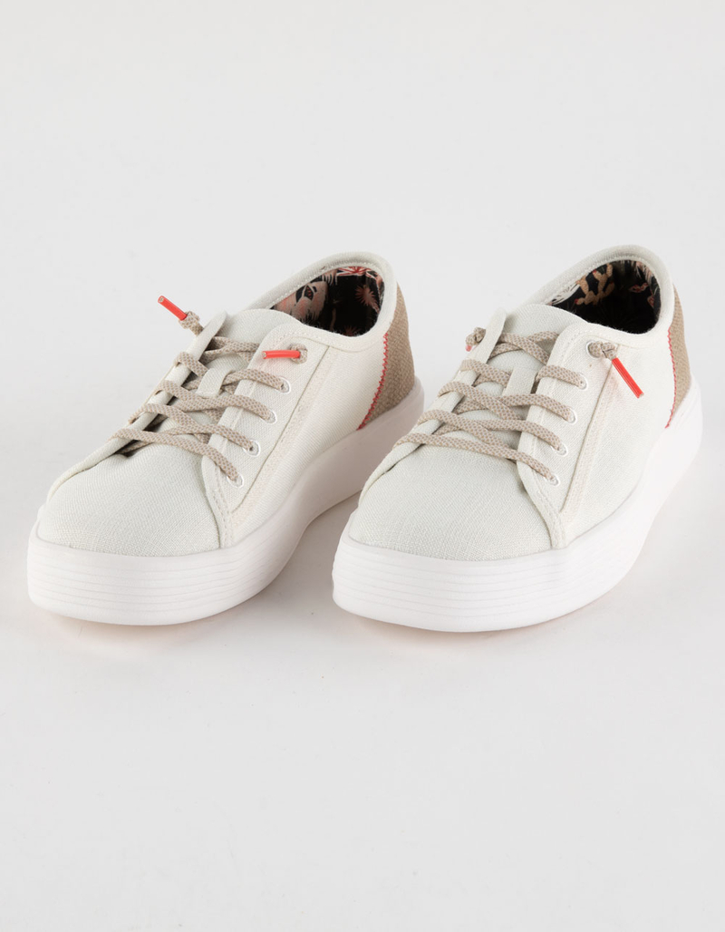 HEY DUDE Cody Craft Womens Linen Sneaker image number 0