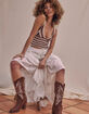 FREE PEOPLE Simply Smitten Womens Maxi Skirt image number 6