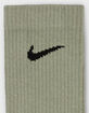 NIKE Everyday Plus 3 Pack Cushioned Crew Socks image number 4