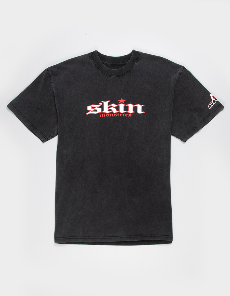 SKIN INDUSTRIES C 4 Red Mens Tee image number 1