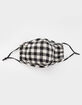 Buffalo Plaid Fashion Face Mask image number 1