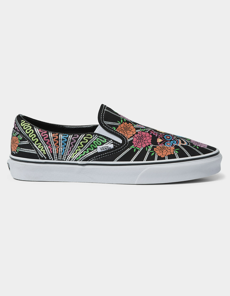 VANS Dia De Muertos Classic Slip-On Shoes image number 1