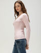 RSQ Womens V-Neck Sweater image number 4