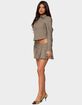 EDIKTED Lockette Plaid Pleated Mini Skort image number 4