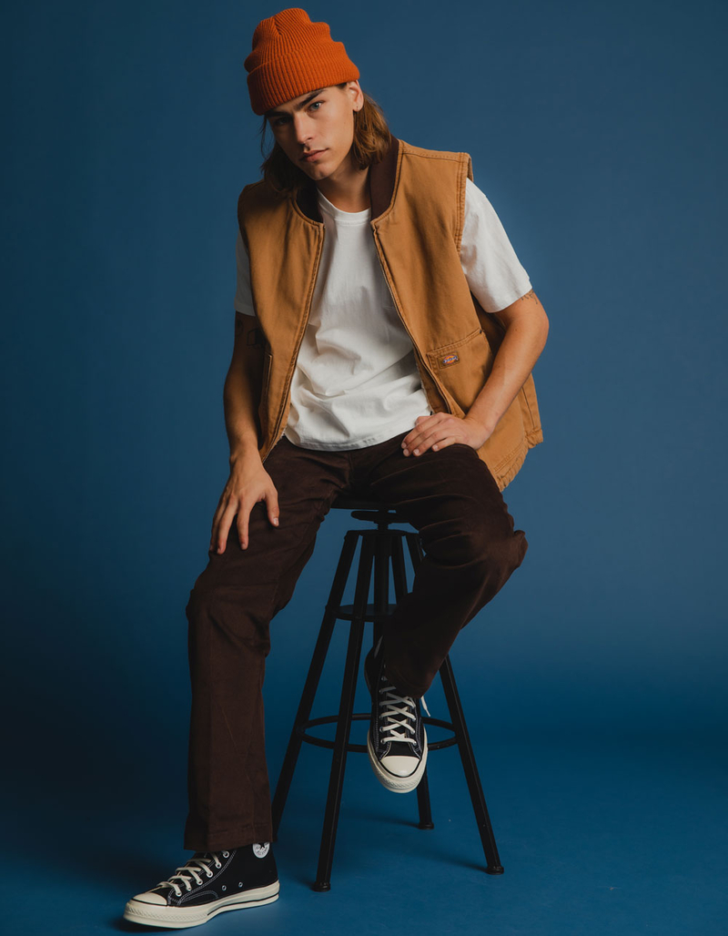 DICKIES Lined Mens Duck Vest image number 6