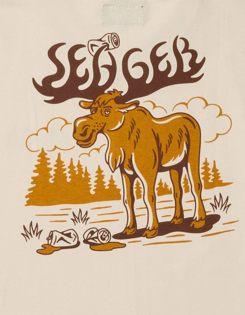 SEAGER Tipsy Moose Mens Tee image number 2