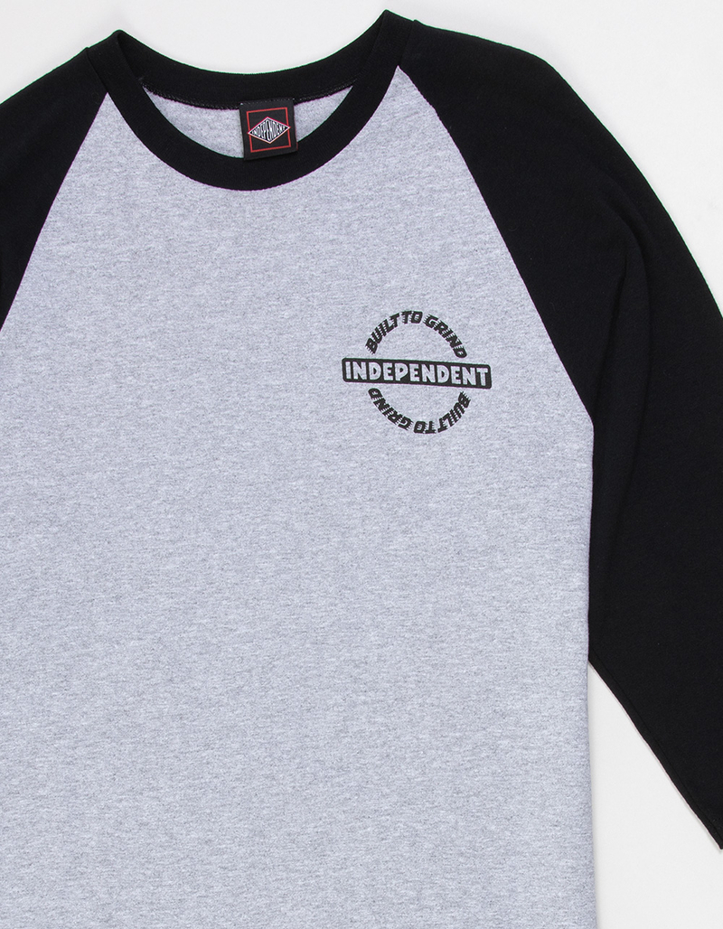 INDEPENDENT Bar-ier Mens 3/4 Sleeve Tee image number 2