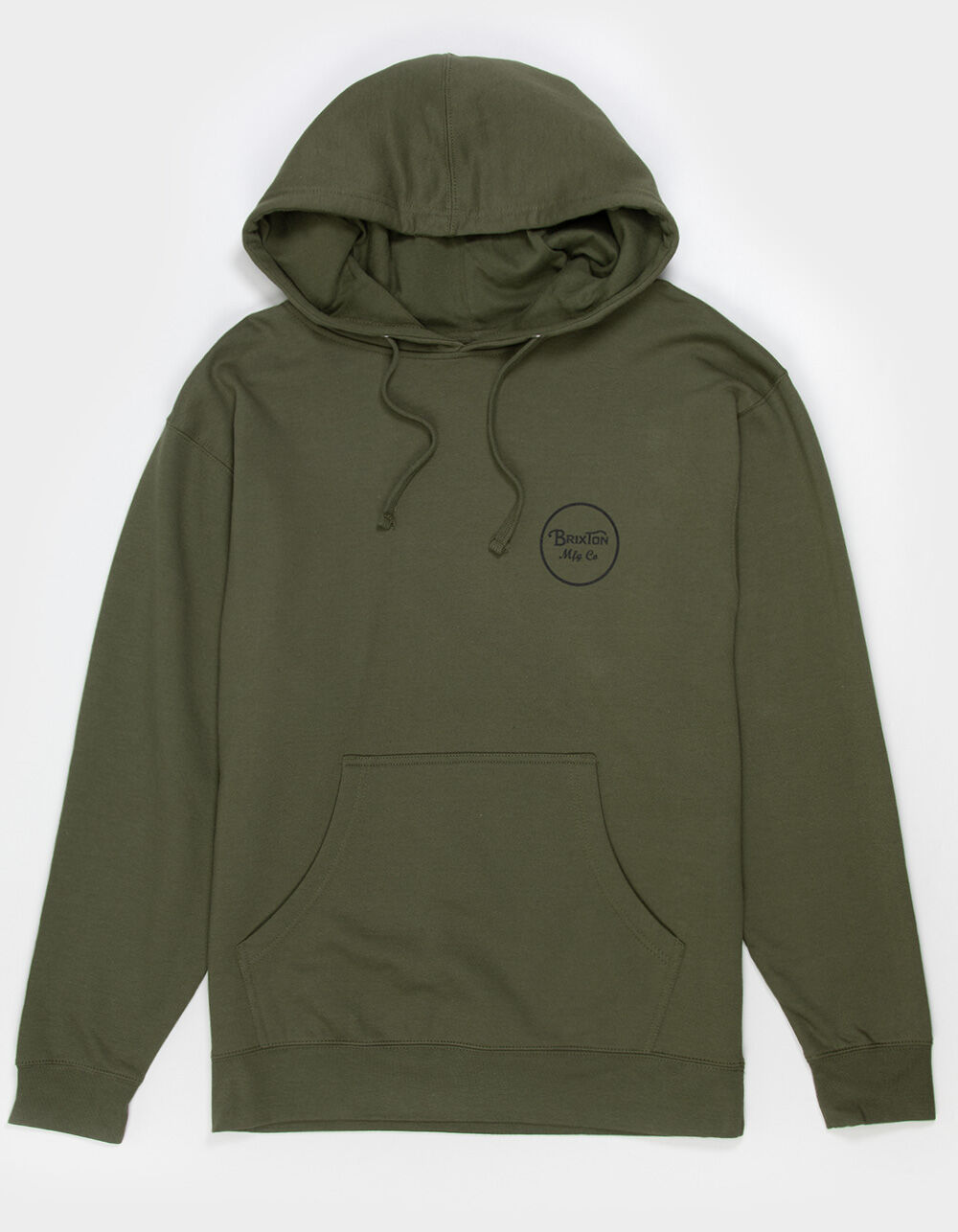 BRIXTON Wheeler Mens Hoodie - OLIVE | Tillys