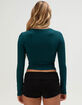 TILLYS Womens Long Sleeve Baby Tee image number 4