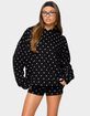 EDIKTED Chelsie Polka Dot Hoodie image number 1