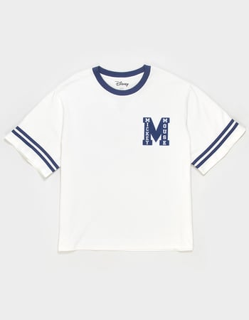 RSQ Disney Mickey Mouse Jersey Mens Boxy Tee Alternative Image