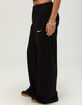 NIKE Studio Fleece Womens Mid Rise Wide Leg Pants image number 3