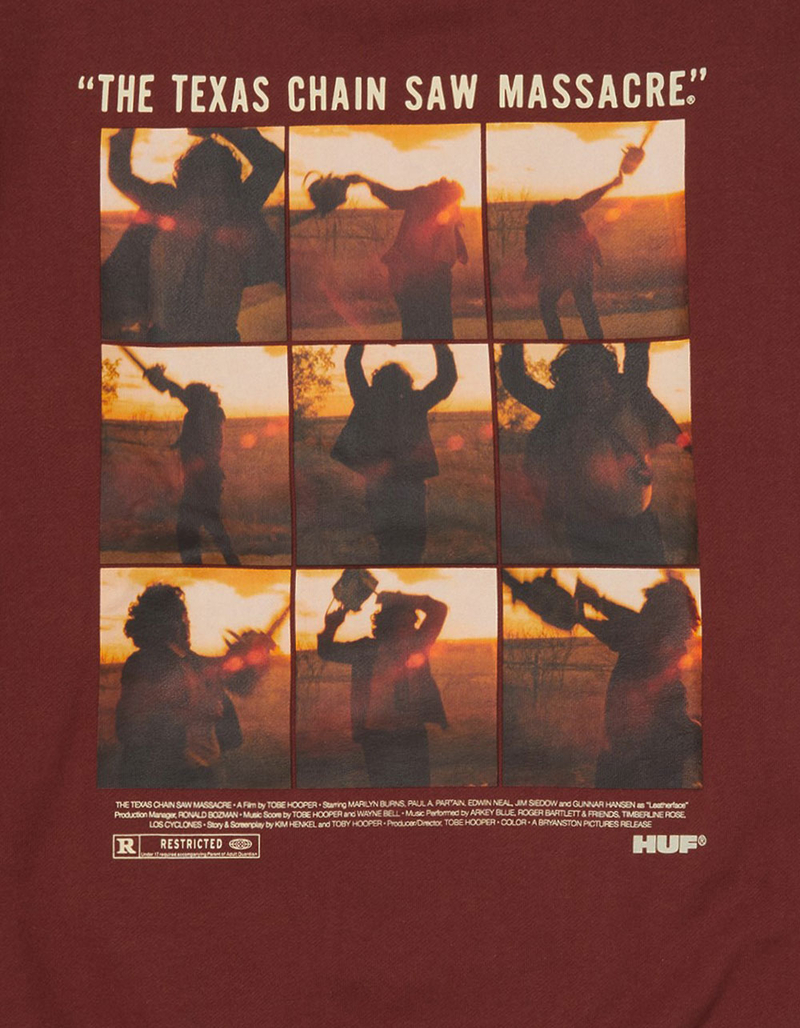 HUF x The Texas Chainsaw Massacre Unparalleled Terror Mens Crewneck Sweatshirt image number 2