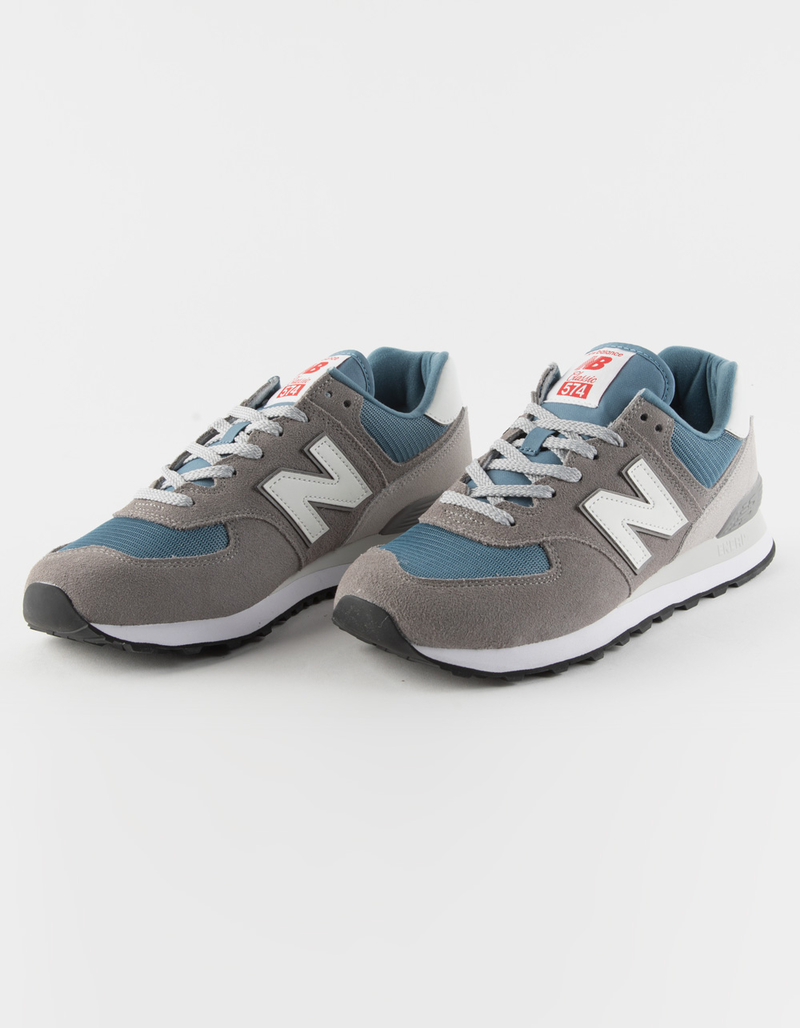NEW BALANCE 574 Mens Shoes GREY/ROYAL Tillys