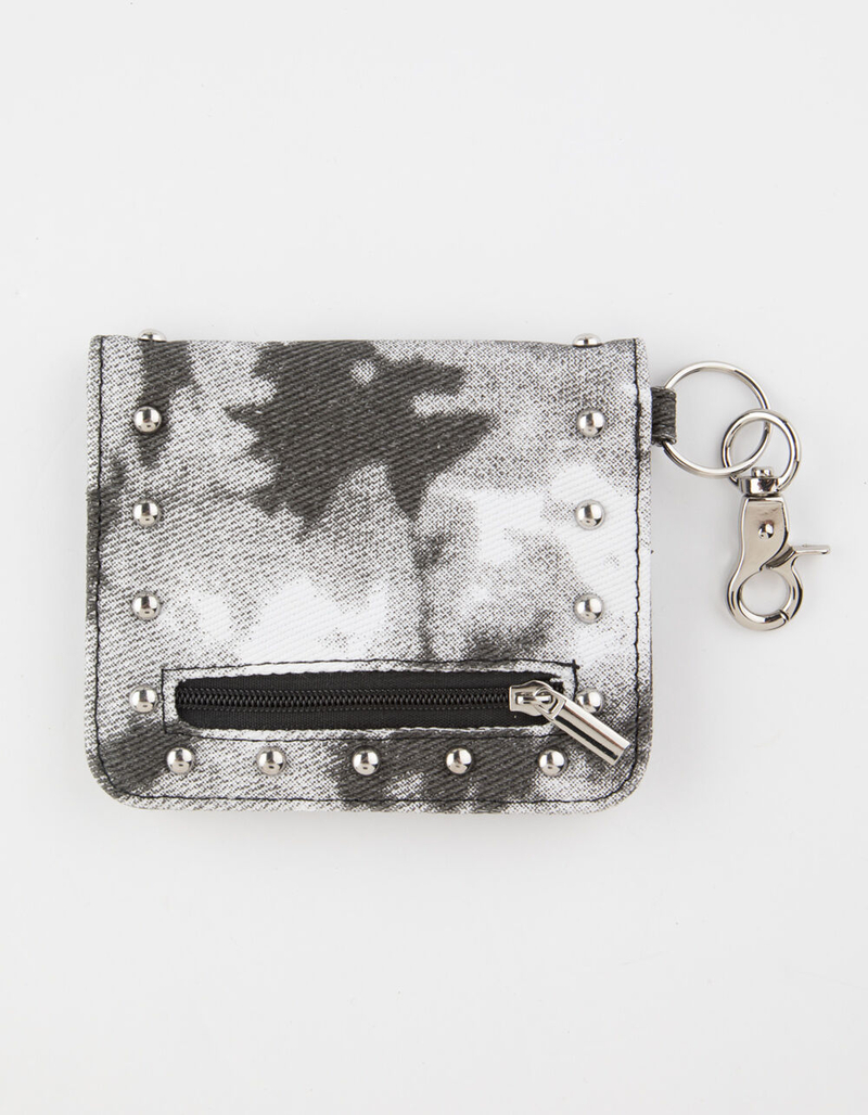 Tie Dye Studded Card Holder image number 0