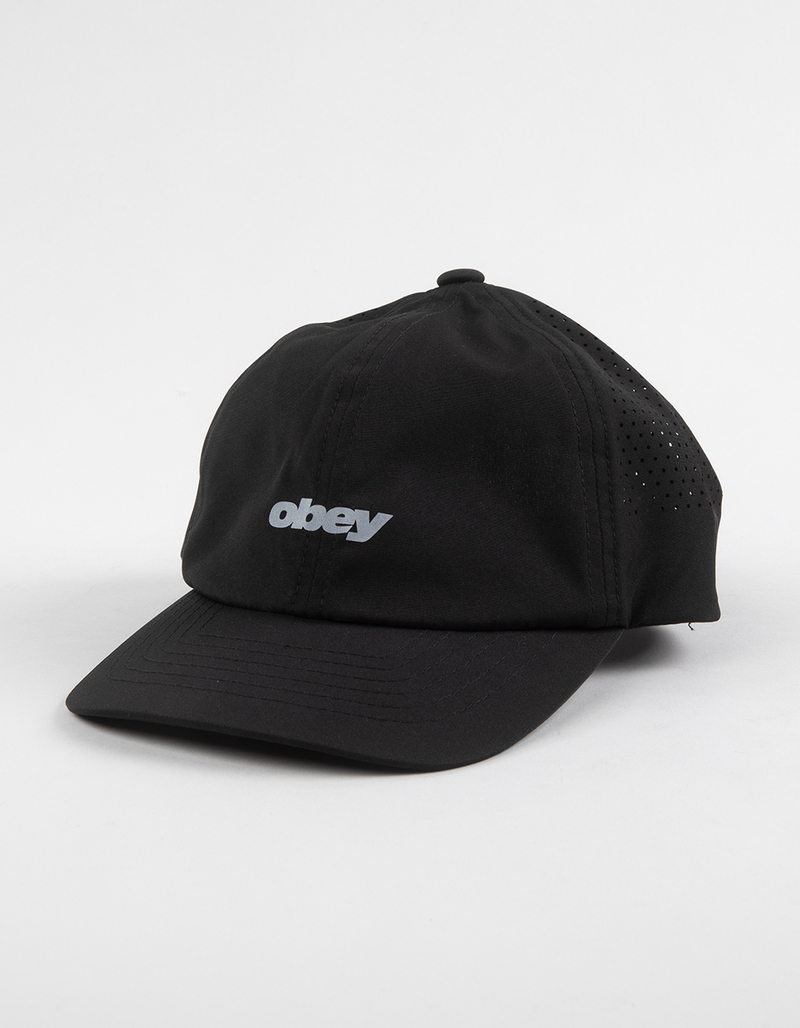 OBEY Pace 6 Panel Strapback Trail Hat image number 0