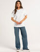 OBEY Peace Dove Blue Womens Oversized Tee image number 4