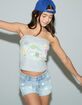 RSQ Girls Bow Low Rise Denim Shorts image number 1