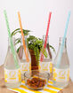 KIKKERLAND 24 Pack Rainbow Reusable Straws image number 3