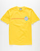 SANTA CRUZ Other Dot Mens Yellow T-Shirt image number 2