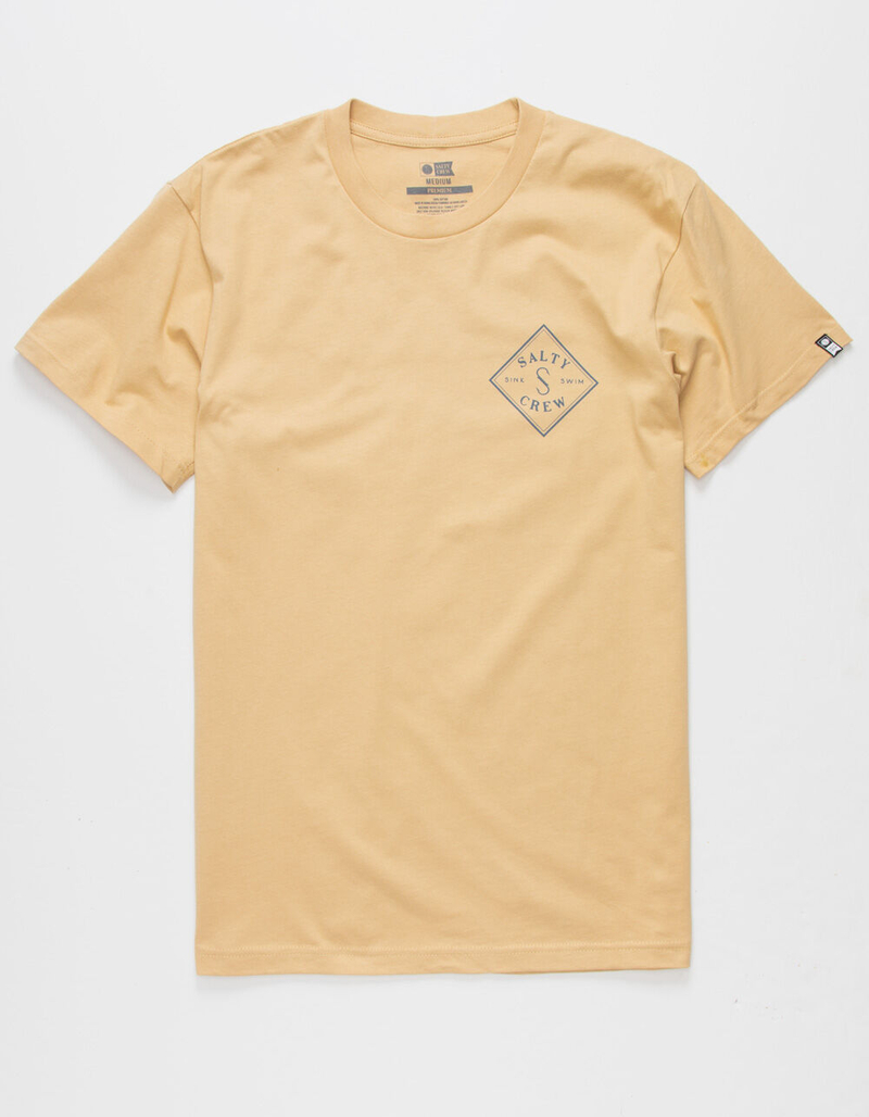 SALTY CREW Tippet Mens Camel T-Shirt image number 1