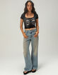 AFFLICTION Shred Womens Square Neck Tee image number 4