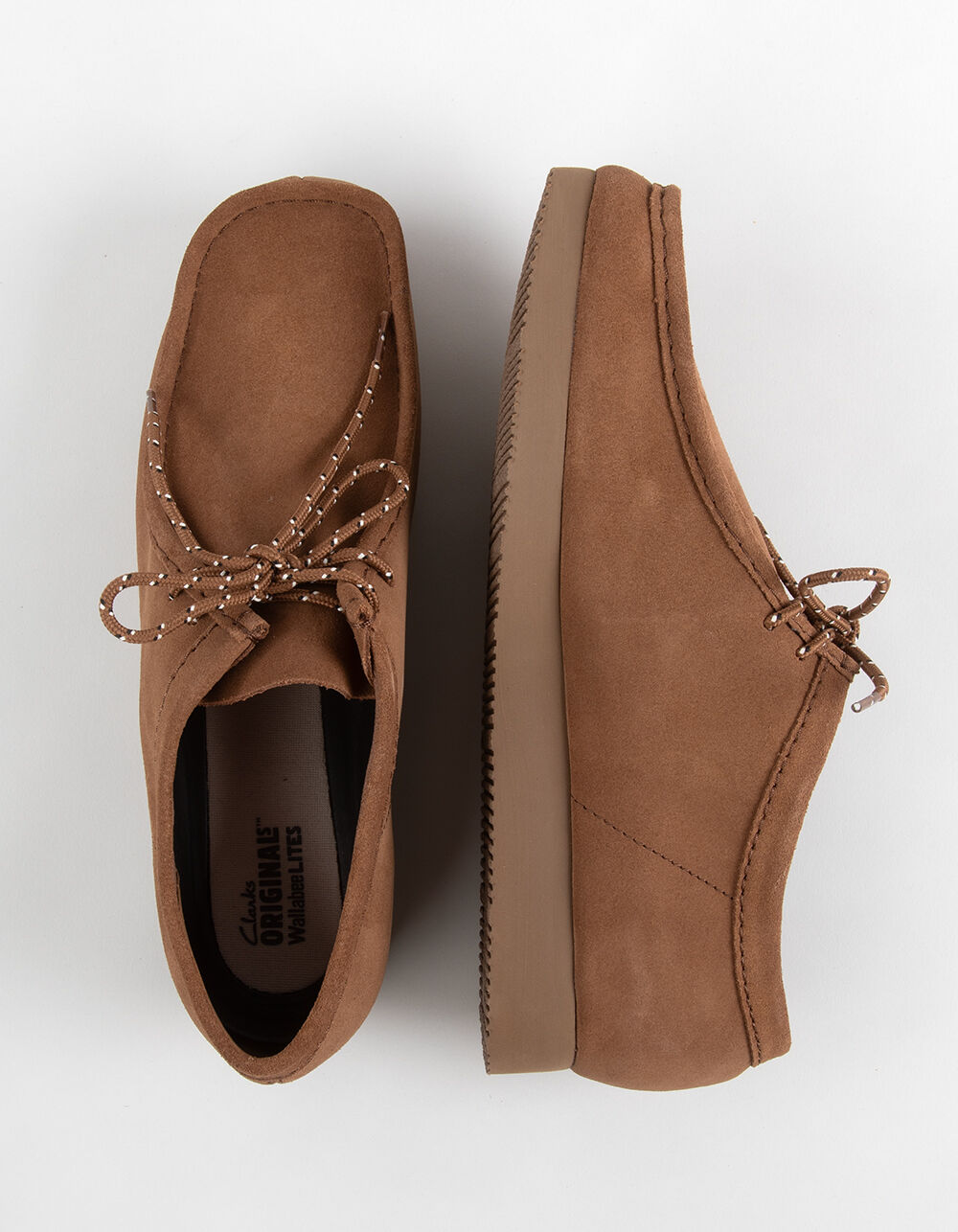 CLARKS Wallabee Lite Mens Shoes - LIGHT BROWN - 8 | Tillys